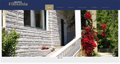 Desktop Screenshot of filoxeniahotel.gr